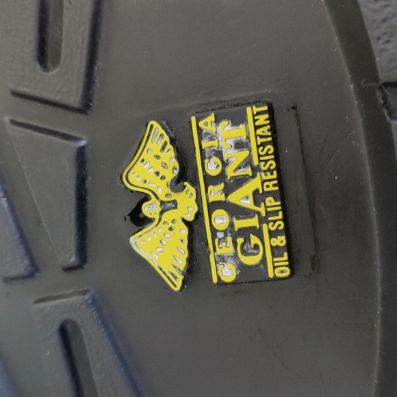 Nwt Georgia Boots Giant Brown Steel Toe Size 8.5 - Picture 10 of 13